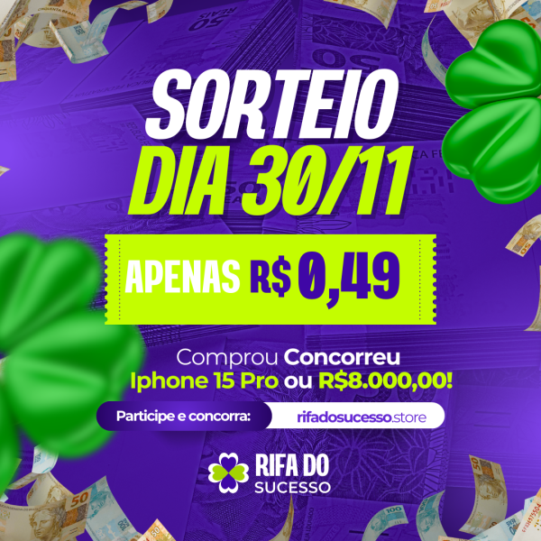 Iphone 15 Pro ou R$8.000 no Pix